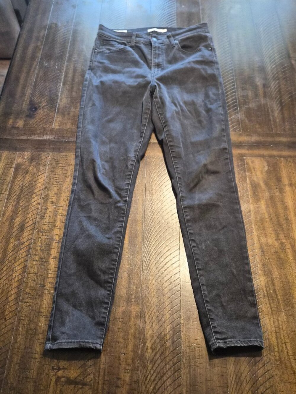 LEVI’S MILE HIGH SUPER SKINNY Jeans Women Size W31 L30 PREMIUM Big E G957